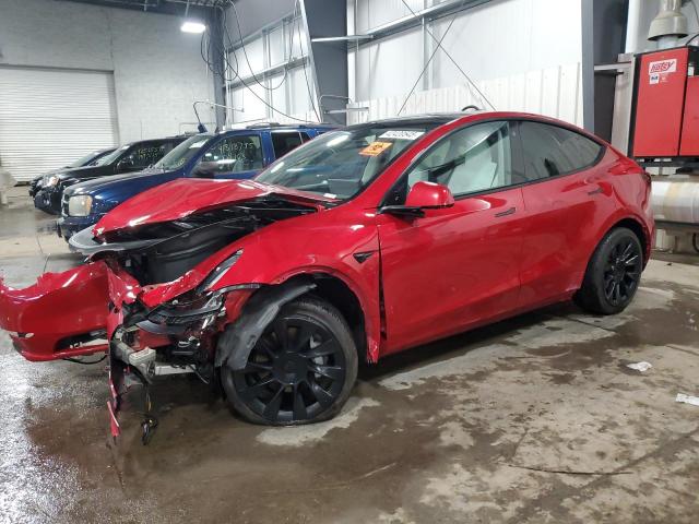 TESLA MODEL Y 2021 with VIN 5YJYGDEE8MF137091 - Photo from auction