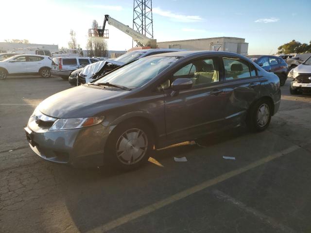 HONDA CIVIC HYBR 2010 with VIN JHMFA3F20AS006676 - Photo from auction