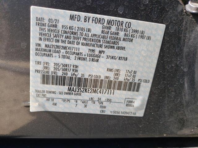Photo 14 from auction – 2021 FORD ECOSPORT T with VIN MAJ3S2KE2MC417111