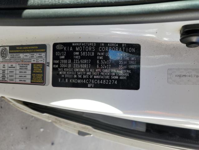 Photo 14 from auction – 2012 KIA SEDONA EX with VIN KNDMH4C76C6482274