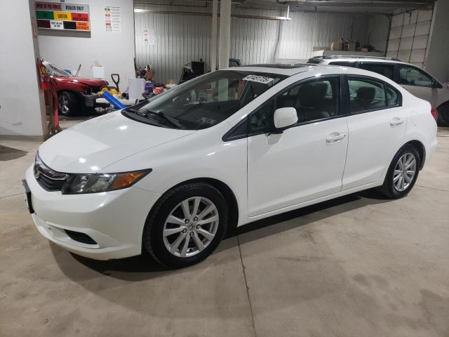 HONDA CIVIC EX 2012 with VIN 19XFB2F80CE376044 - Photo from auction