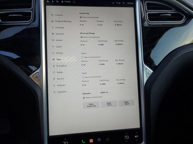 Photo 9 from auction – 2016 TESLA MODEL S with VIN 5YJSA1E26GF158182