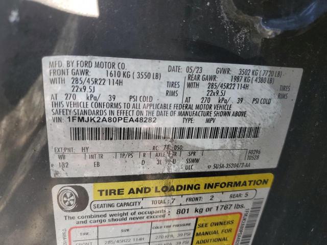 Photo 14 from auction – 2023 FORD EXPEDITION with VIN 1FMJK2A80PEA48282