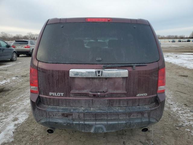 Photo 6 from auction – 2013 HONDA PILOT EXL with VIN 5FNYF4H58DB057482