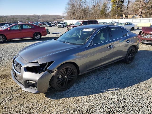 INFINITI Q50 BASE 2014 with VIN JN1BV7APXEM692060 - Photo from auction