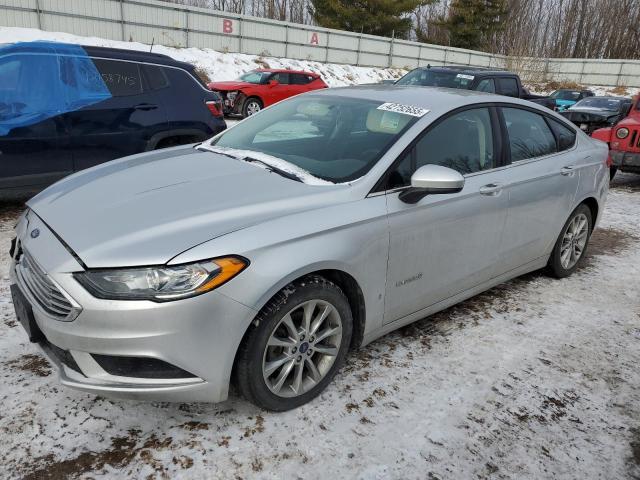 FORD FUSION SE 2017 with VIN 3FA6P0LU1HR223329 - Photo from auction