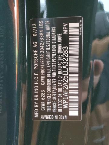 Photo 14 from auction – 2014 PORSCHE CAYENNE with VIN WP1AF2A25ELA32283