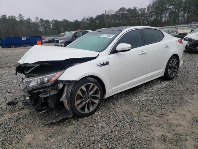 KIA OPTIMA SX 2015 with VIN 5XXGR4A60FG505557 - Photo from auction