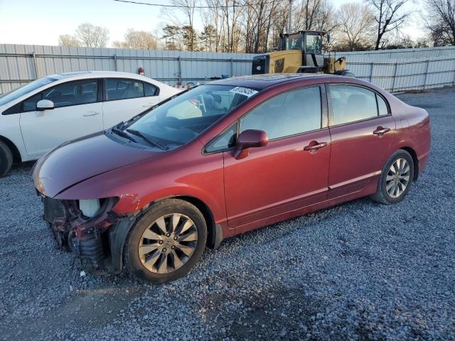 HONDA CIVIC EX 2009 with VIN 2HGFA16849H533800 - Photo from auction