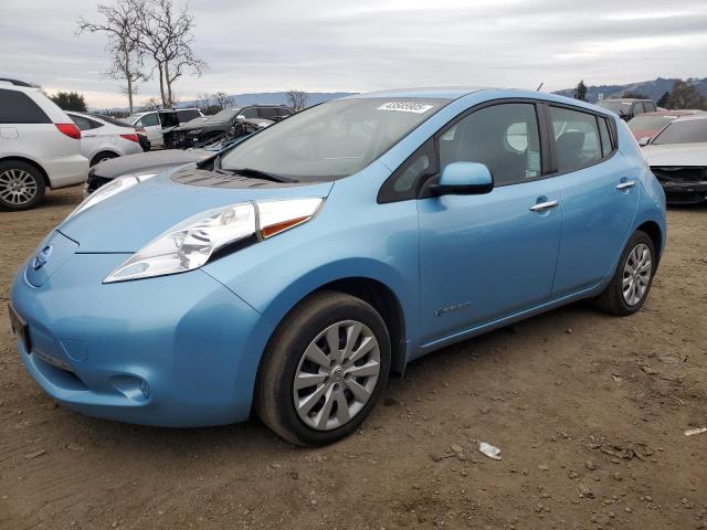NISSAN LEAF S 2015 with VIN 1N4AZ0CP0FC312965 - Photo from auction
