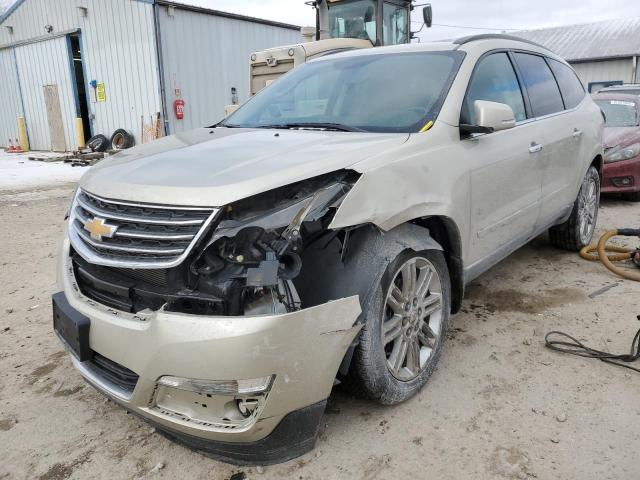 CHEVROLET TRAVERSE L 2015 with VIN 1GNKRGKD4FJ375519 - Photo from auction