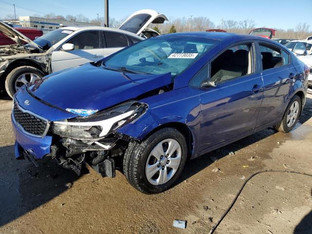 KIA FORTE LX 2017 with VIN 3KPFK4A78HE038957 - Photo from auction