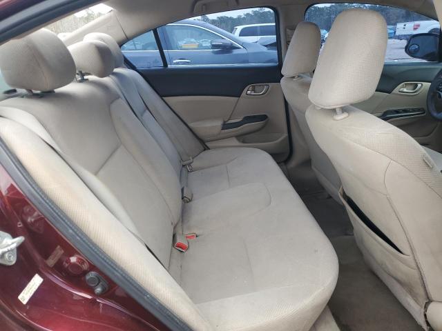 Photo 10 from auction – 2012 HONDA CIVIC LX with VIN 19XFB2F58CE384401