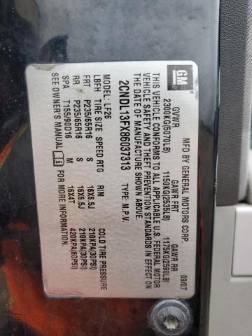 Photo 14 from auction – 2008 CHEVROLET EQUINOX LS with VIN 2CNDL13FX86037313