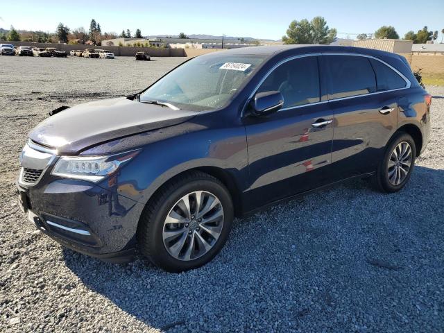 ACURA MDX TECHNO 2016 with VIN 5FRYD3H40GB007248 - Photo from auction