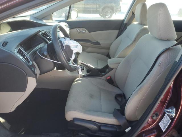 Photo 7 from auction – 2013 HONDA CIVIC LX with VIN 19XFB2F5XDE255030