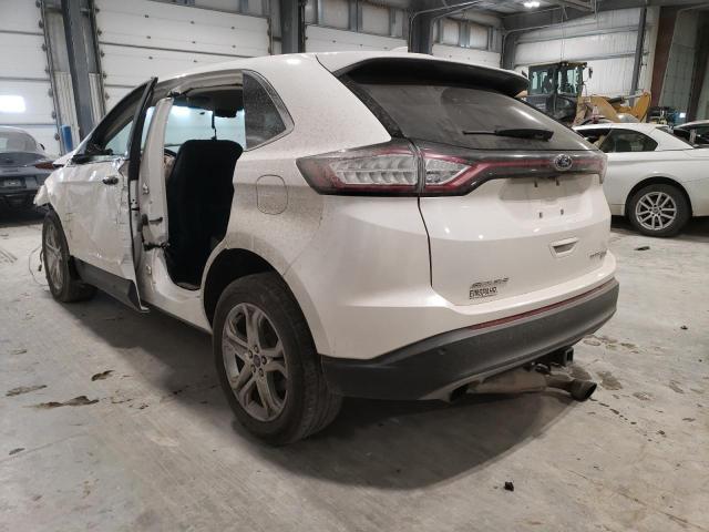 صورة رقم 2 من المزاد - 2017 FORD EDGE TITAN مع VIN 2FMPK4K94HBB52137