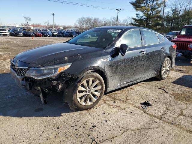 KIA OPTIMA EX 2018 with VIN 5XXGU4L33JG197424 - Photo from auction