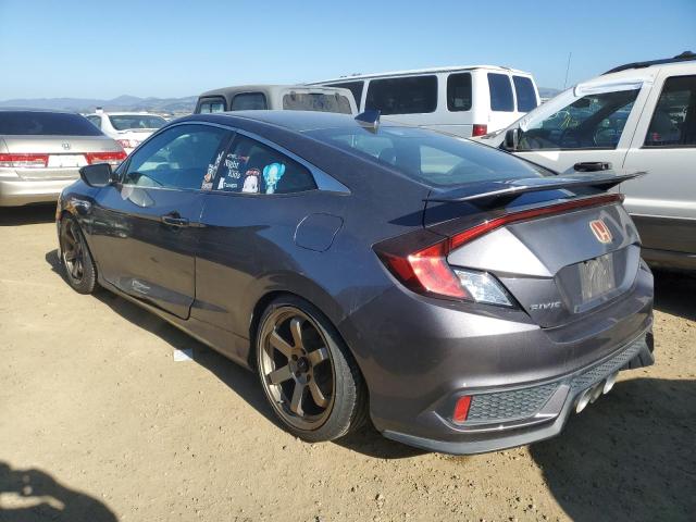 Photo 2 from auction – 2017 HONDA CIVIC SI with VIN 2HGFC3A5XHH754674