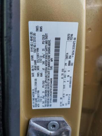 Photo 14 from auction – 2014 FORD ESCAPE SE with VIN 1FMCU9G97EUE34406