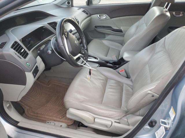Photo 7 from auction – 2012 HONDA CIVIC HYBR with VIN JHMFB4F37CS005863