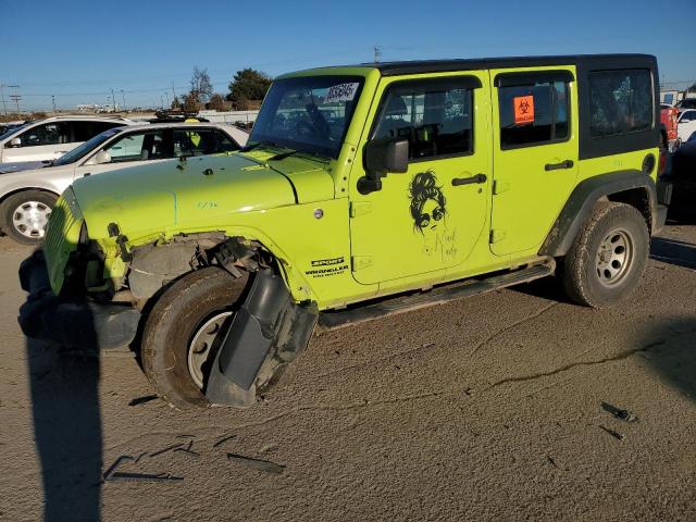 JEEP WRANGLER U 2017 with VIN 1C4BJWKG5HL513998 - Photo from auction