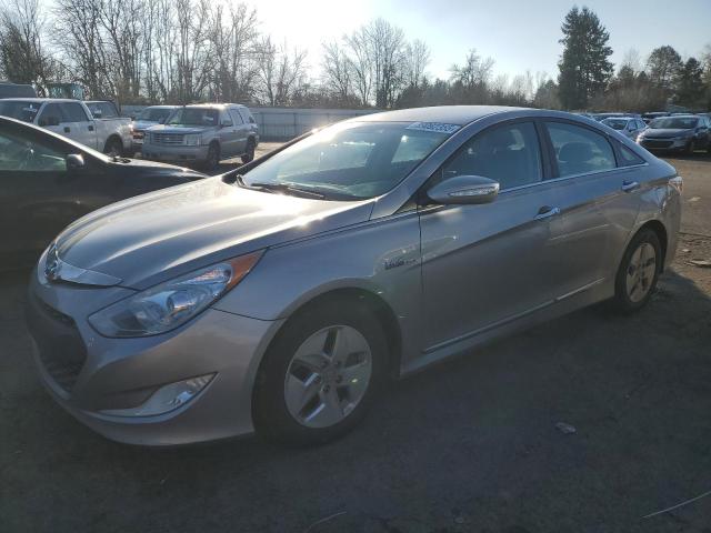 HYUNDAI SONATA HYB 2011 with VIN KMHEC4A42BA018210 - Photo from auction