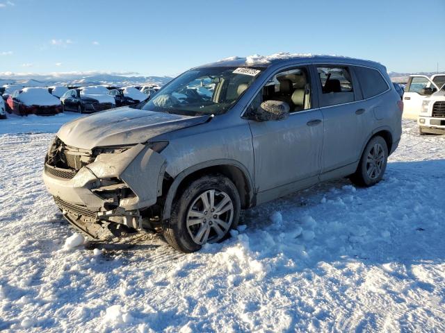HONDA PILOT LX 2017 with VIN 5FNYF5H10HB047070 - Photo from auction