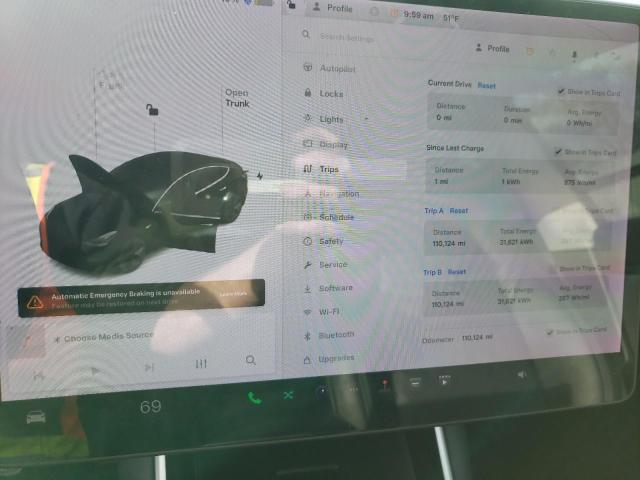 Photo 9 from auction – 2020 TESLA MODEL 3 with VIN 5YJ3E1EBXLF710432