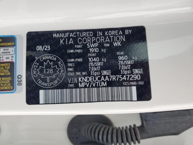 Photo 14 from auction – 2024 KIA SELTOS S with VIN KNDEUCAA7R7547290