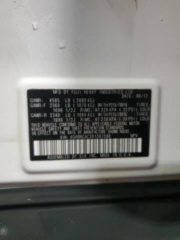 Photo 14 from auction – 2013 SUBARU OUTBACK 2. with VIN 4S4BRCAC2D1207588