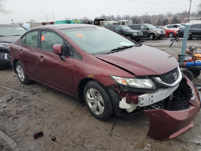 Photo 4 from auction – 2013 HONDA CIVIC LX with VIN 2HGFB2F52DH507133