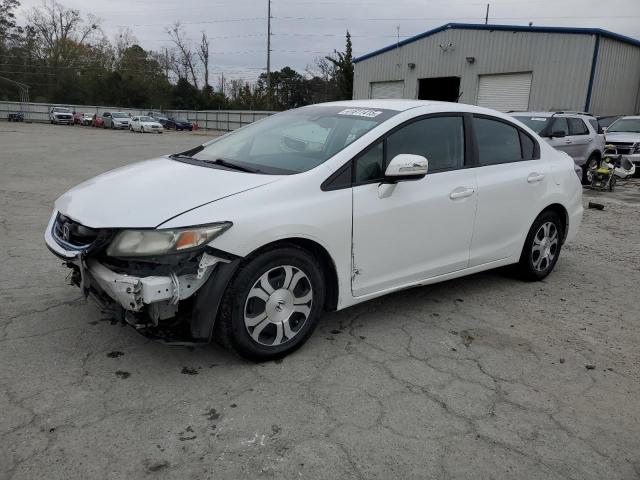 HONDA CIVIC HYBR 2013 with VIN 19XFB4F36DE002586 - Photo from auction