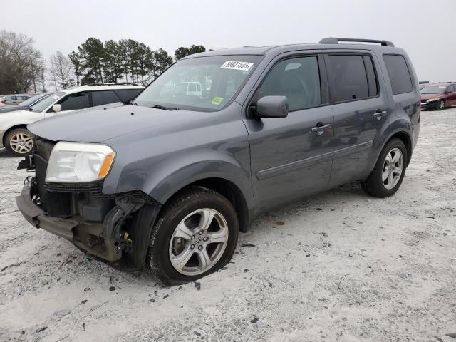HONDA PILOT EXLN 2013 with VIN 5FNYF3H76DB030020 - Photo from auction