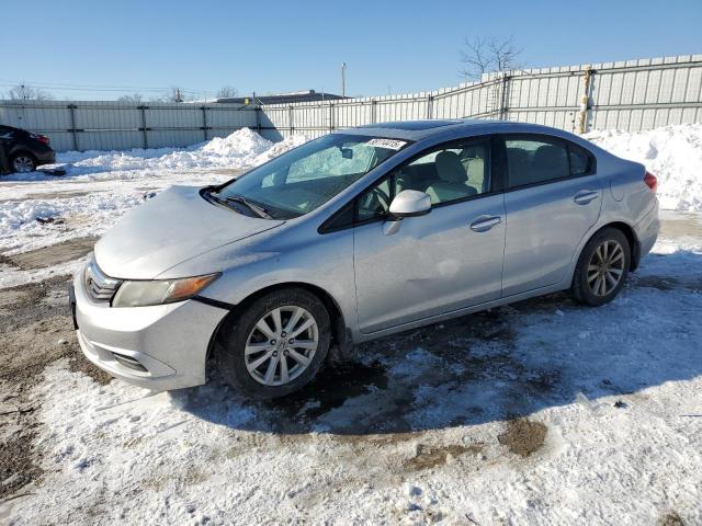 HONDA CIVIC EX 2012 with VIN 19XFB2F85CE067346 - Photo from auction
