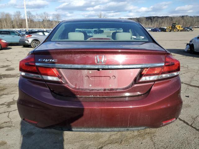 Photo 6 from auction – 2014 HONDA CIVIC LX with VIN 19XFB2F54EE220971