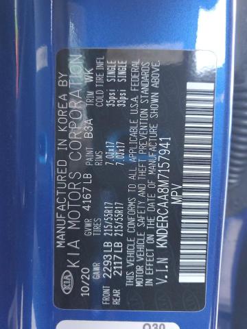 Photo 14 from auction – 2021 KIA SELTOS EX with VIN KNDERCAA8M7157941