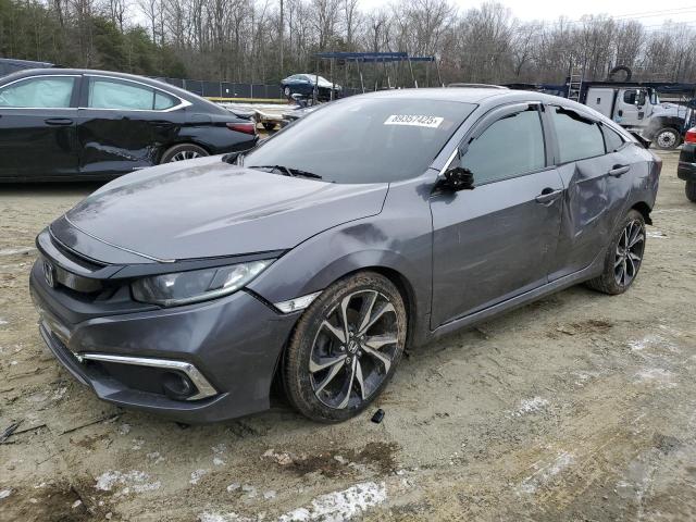 HONDA CIVIC LX 2019 with VIN 2HGFC2F68KH548269 - Photo from auction