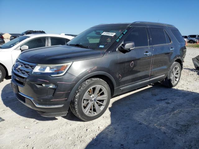 FORD EXPLORER L 2018 with VIN 1FM5K7FH0JGC93358 - Photo from auction