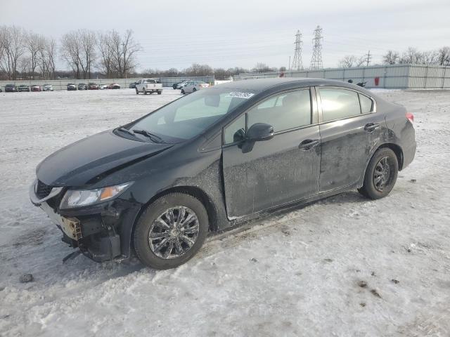 HONDA CIVIC LX 2013 with VIN 19XFB2F55DE000513 - Photo from auction