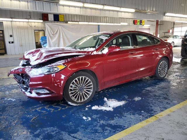 FORD FUSION SE 2017 with VIN 3FA6P0HD6HR310801 - Photo from auction
