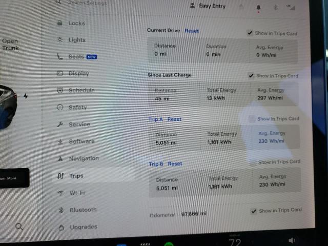 Photo 9 from auction – 2019 TESLA MODEL 3 with VIN 5YJ3E1EA7KF395336