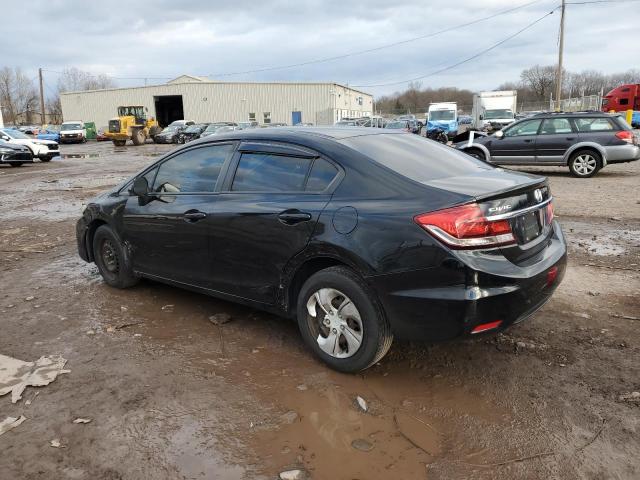 Photo 2 from auction – 2013 HONDA CIVIC LX with VIN 19XFB2E55DE082051