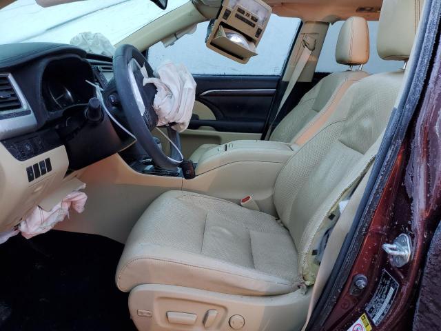 Photo 7 from auction – 2016 TOYOTA HIGHLANDER with VIN 5TDYKRFH5GS167962