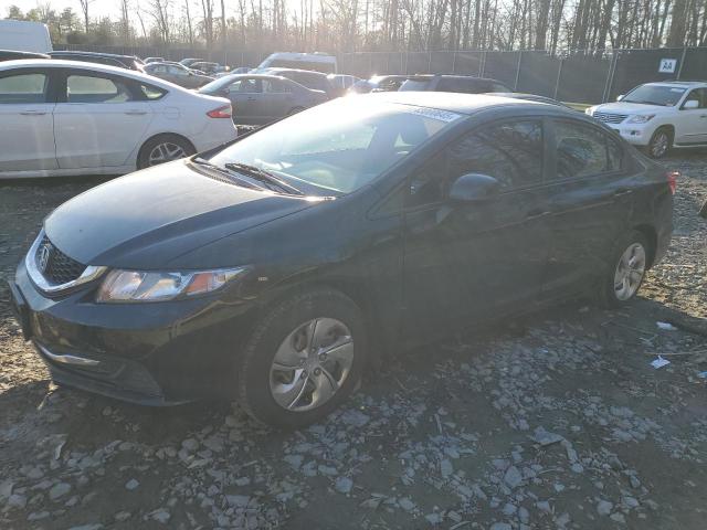 Photo 1 from auction – 2013 HONDA CIVIC LX with VIN 2HGFB2F55DH594915