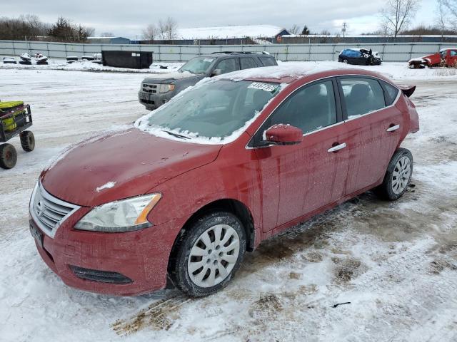 NISSAN SENTRA S 2014 with VIN 3N1AB7AP1EY304201 - Photo from auction