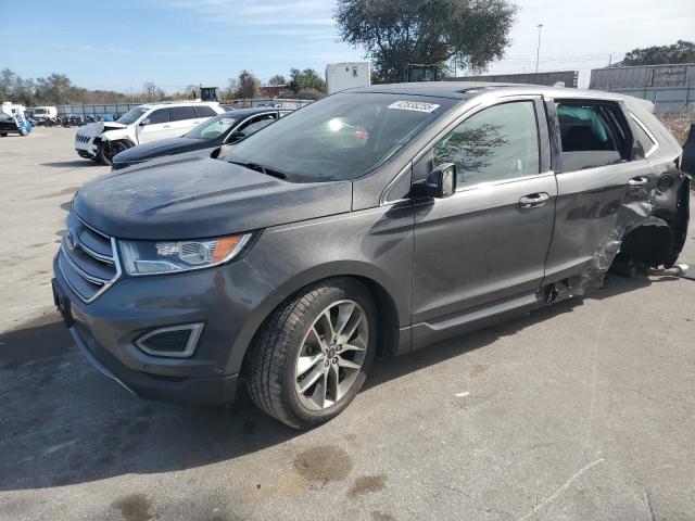 FORD EDGE TITAN 2015 with VIN 2FMPK4K88FBB82486 - Photo from auction