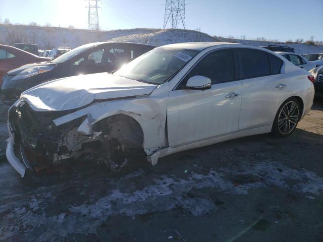 INFINITI Q50 BASE 2015 with VIN JN1BV7AR9FM415323 - Photo from auction