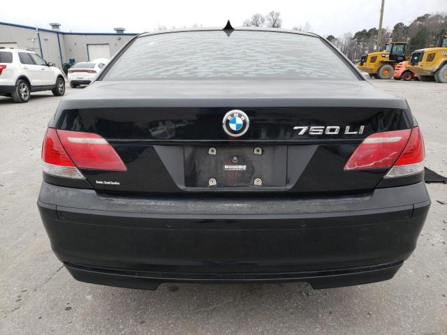Photo 6 from auction – 2006 BMW 750 LI with VIN WBAHN83526DT29128
