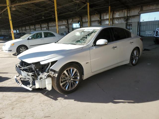 INFINITI Q50 LUXE 2018 with VIN JN1EV7AP1JM364470 - Photo from auction